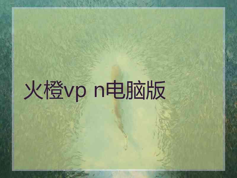 火橙vp n电脑版