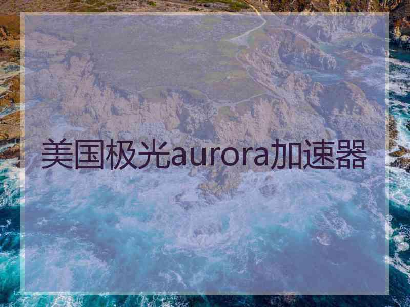 美国极光aurora加速器