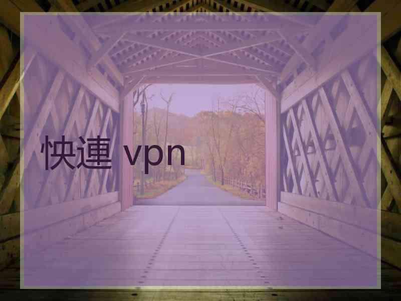 怏連 vpn