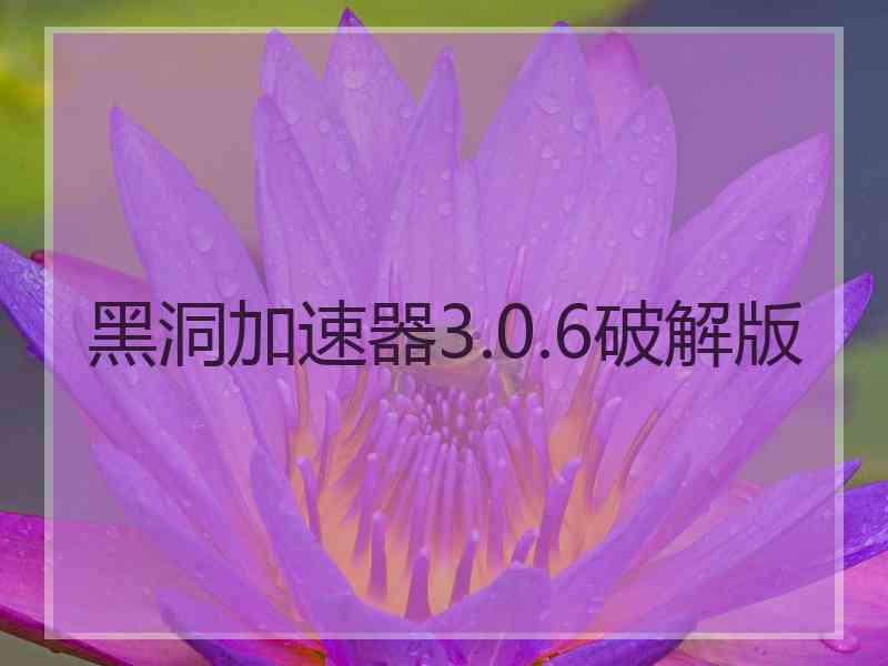 黑洞加速器3.0.6破解版