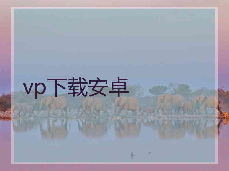 vp下载安卓