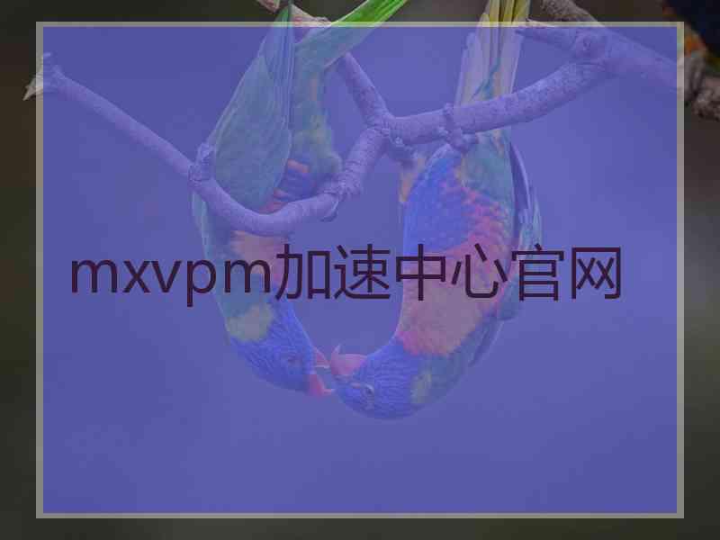 mxvpm加速中心官网