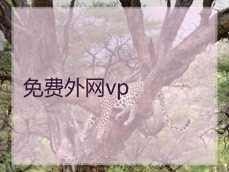 免费外网vp