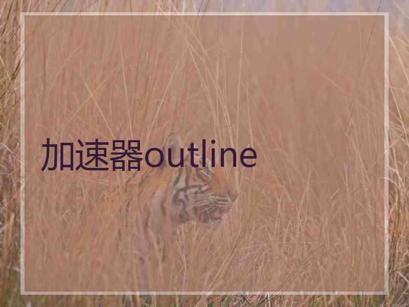 加速器outline