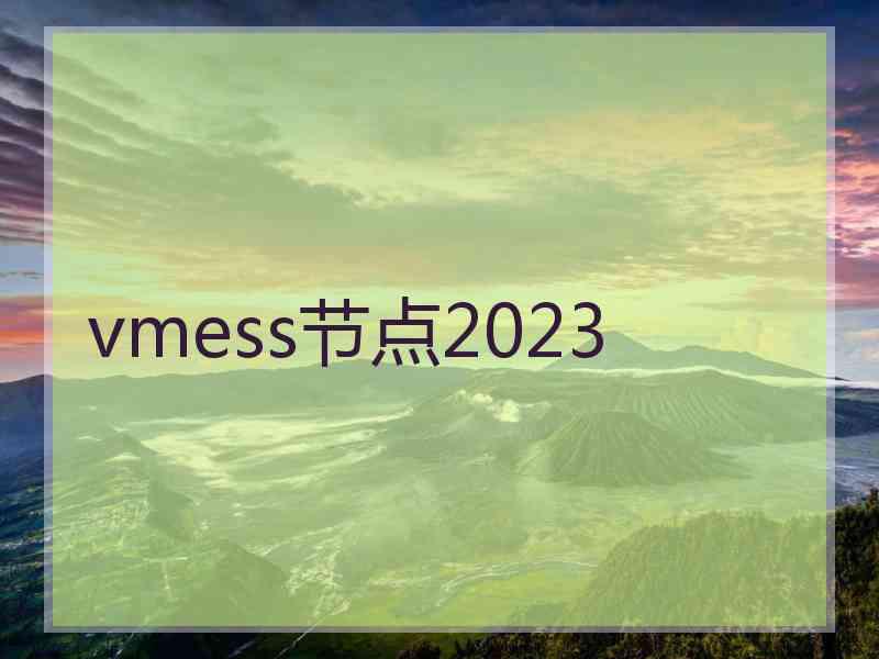 vmess节点2023