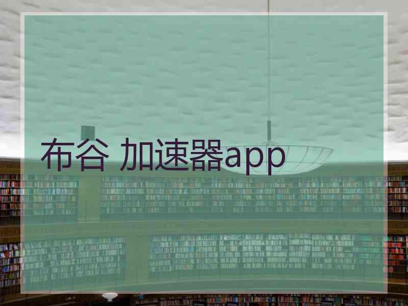 布谷 加速器app