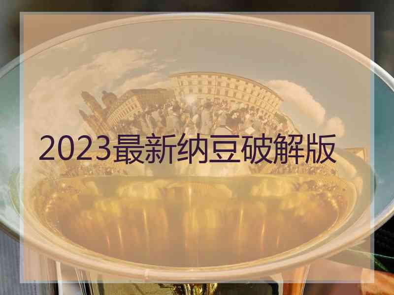 2023最新纳豆破解版