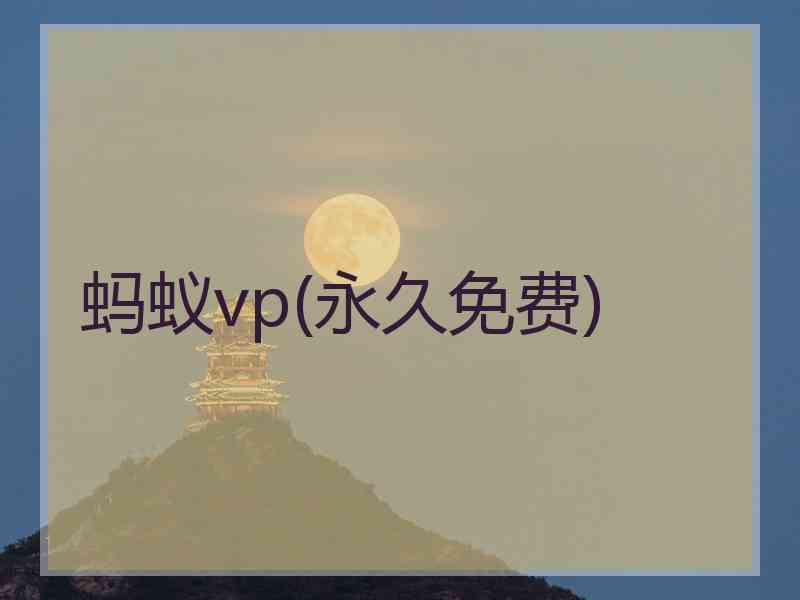 蚂蚁vp(永久免费)