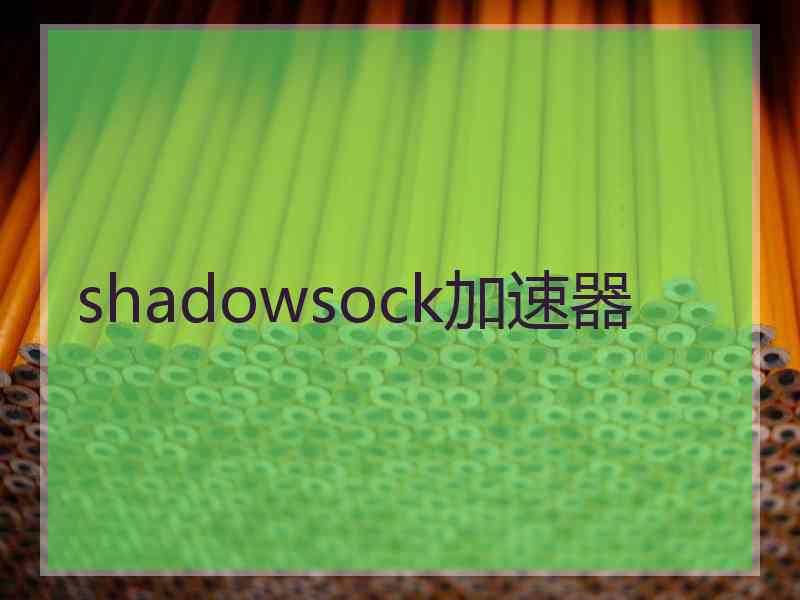 shadowsock加速器