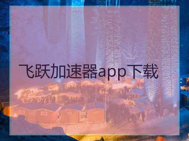 飞跃加速器app下载