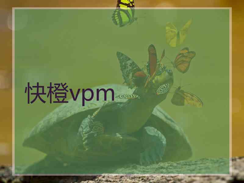 快橙vpm