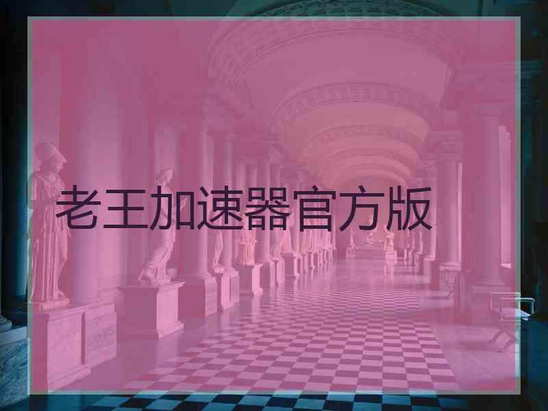 老王加速器官方版