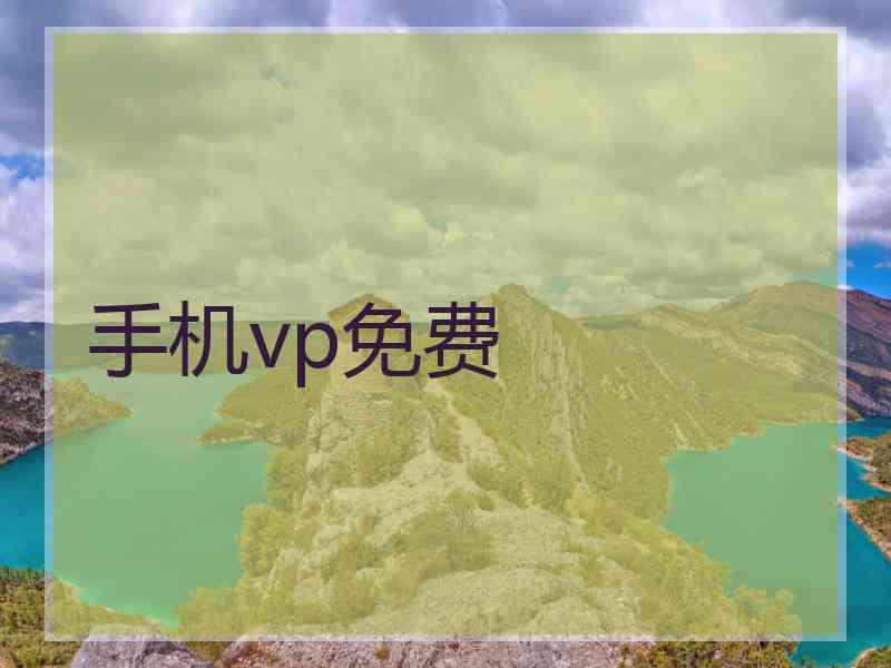 手机vp免费