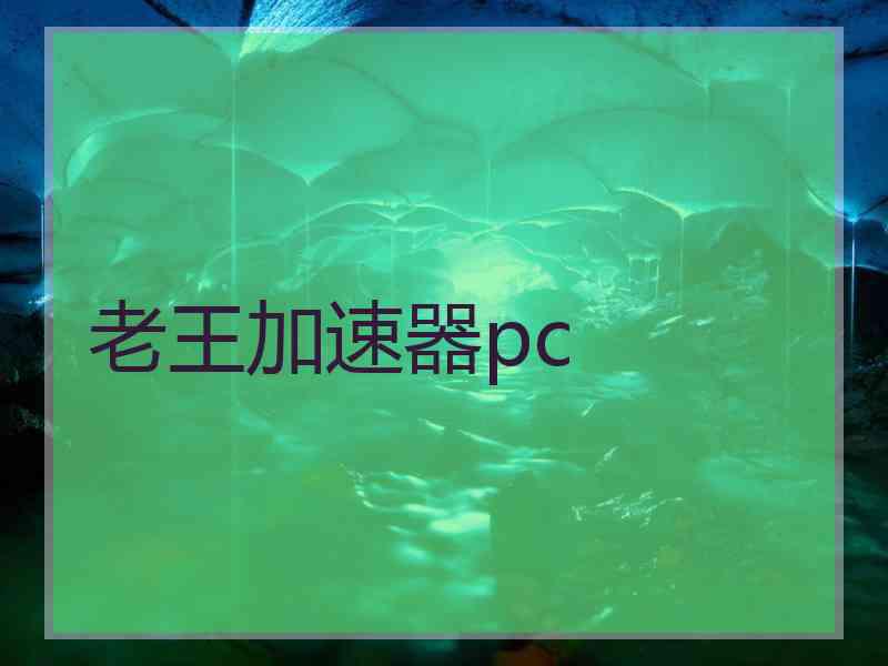 老王加速器pc