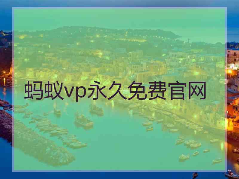 蚂蚁vp永久免费官网