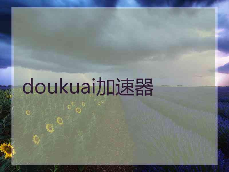 doukuai加速器