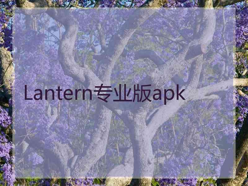 Lantern专业版apk