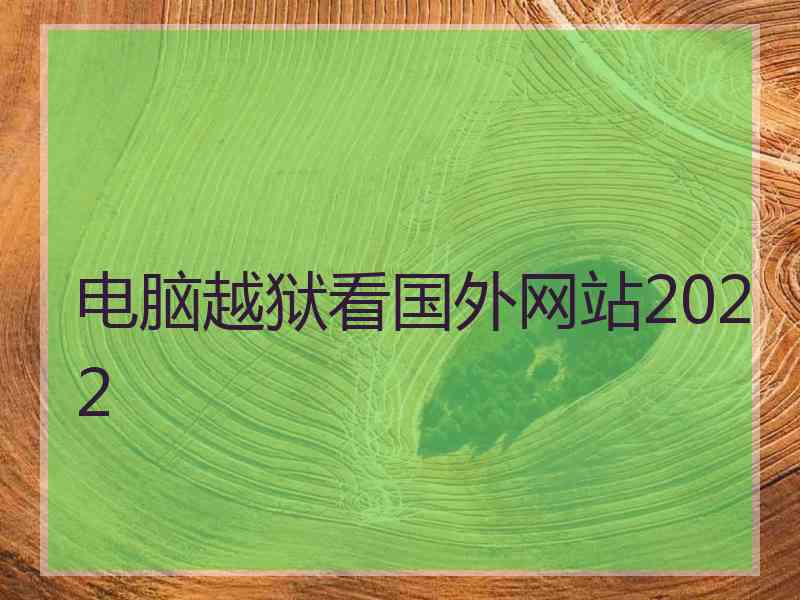 电脑越狱看国外网站2022