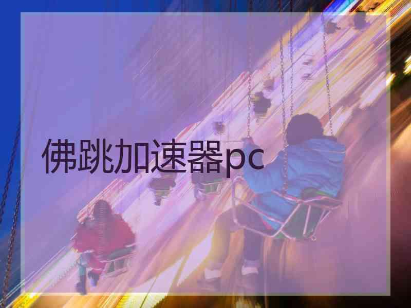 佛跳加速器pc