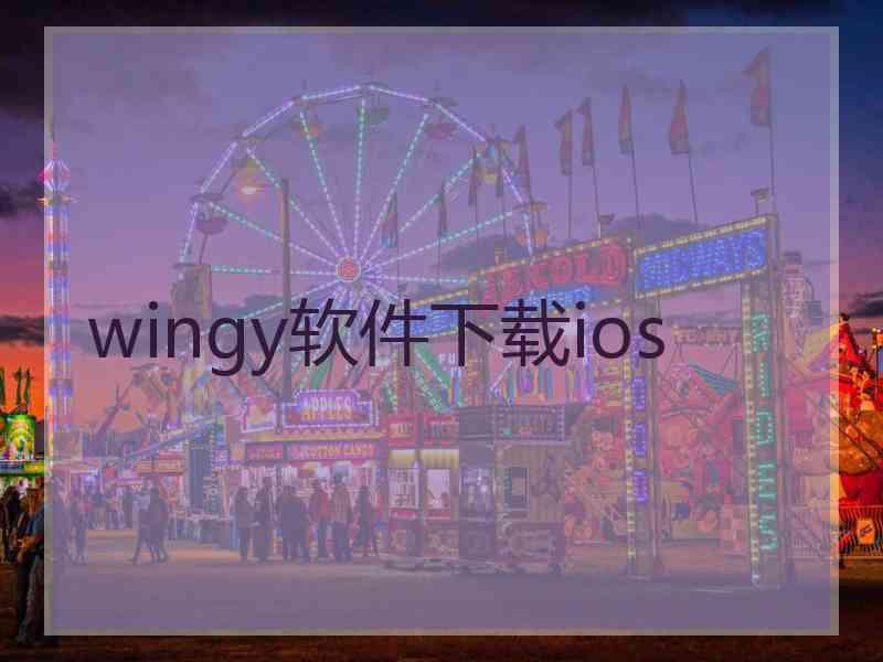 wingy软件下载ios