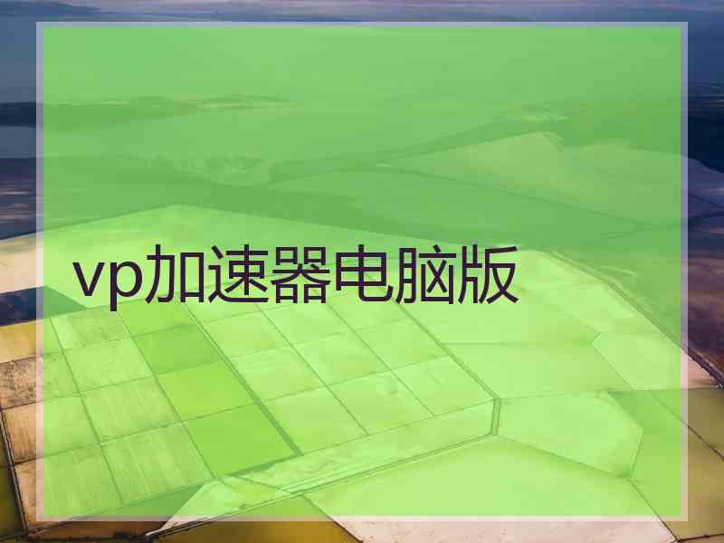 vp加速器电脑版