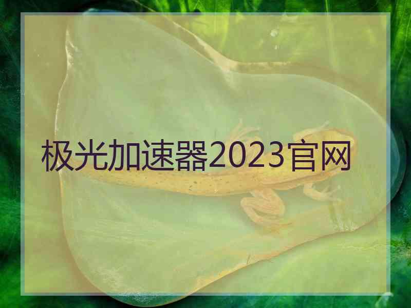 极光加速器2023官网