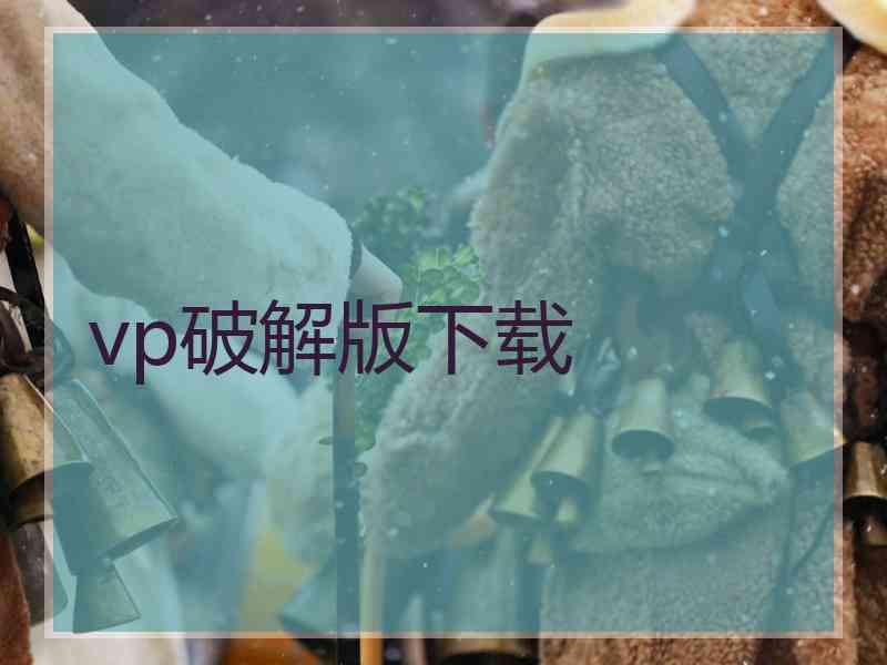 vp破解版下载