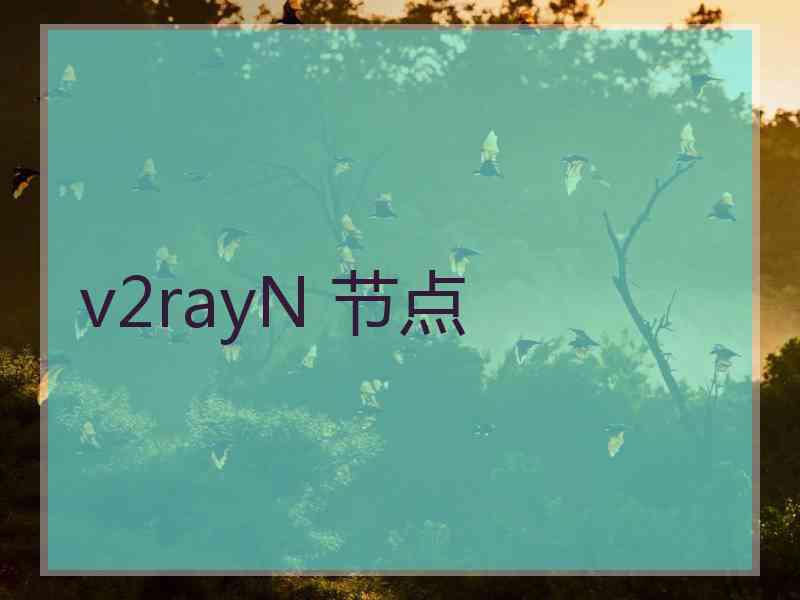 v2rayN 节点