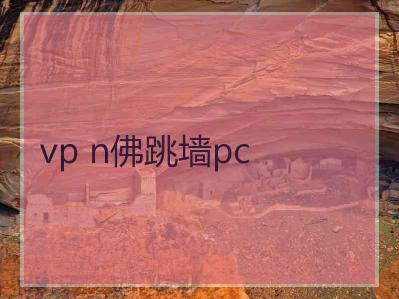 vp n佛跳墙pc