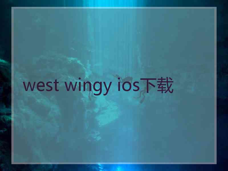 west wingy ios下载