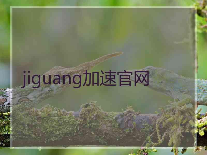 jiguang加速官网