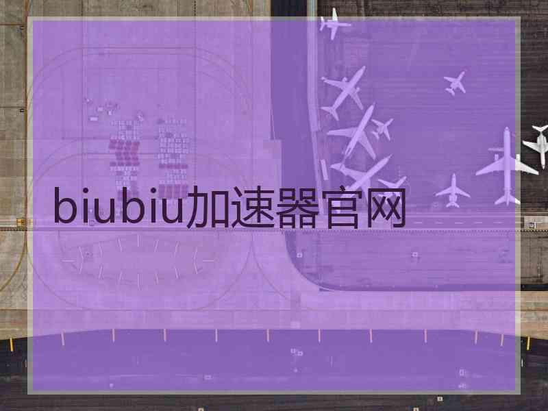 biubiu加速器官网