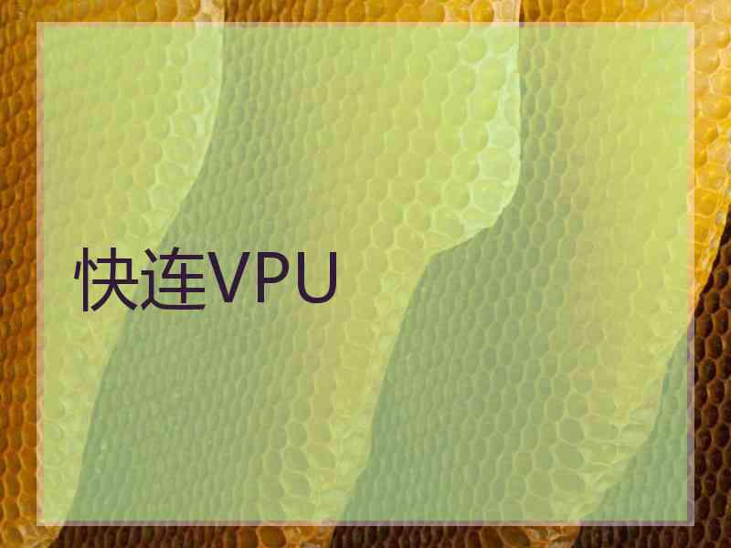 快连VPU