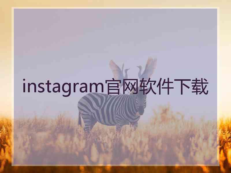 instagram官网软件下载