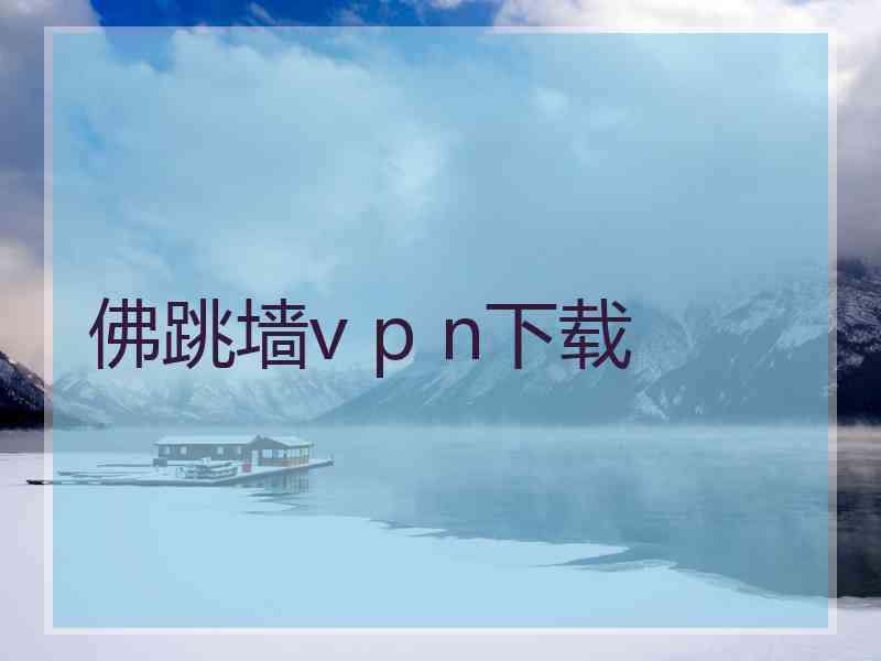 佛跳墙v p n下载