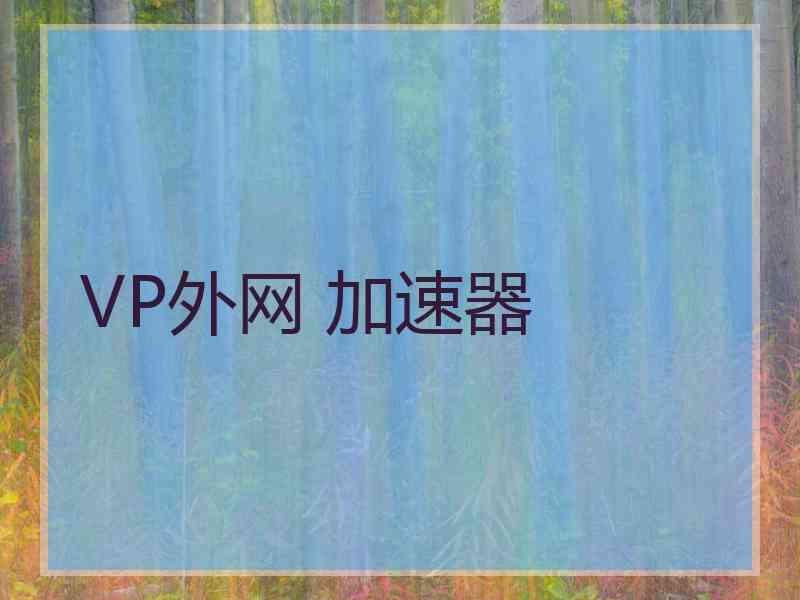 VP外网 加速器