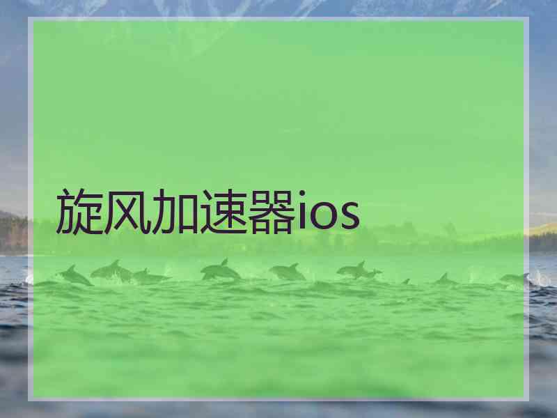 旋风加速器ios