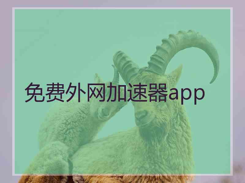 免费外网加速器app