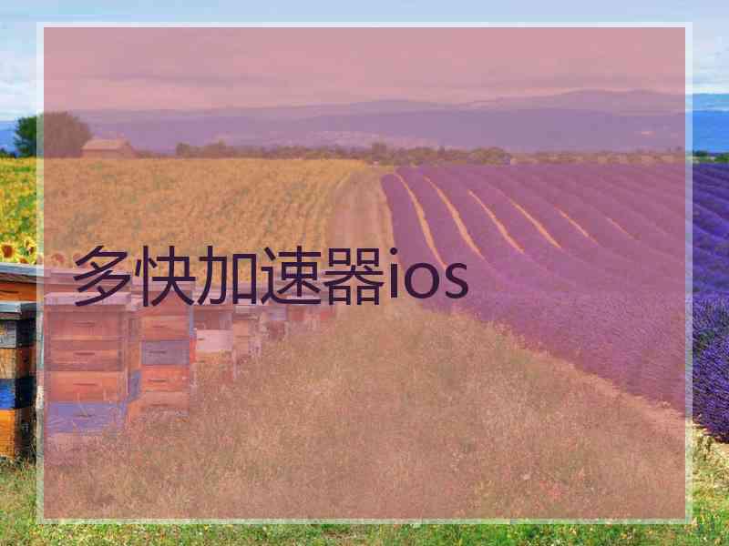 多快加速器ios