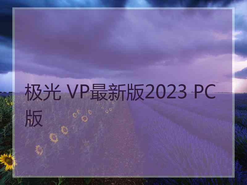 极光 VP最新版2023 PC版